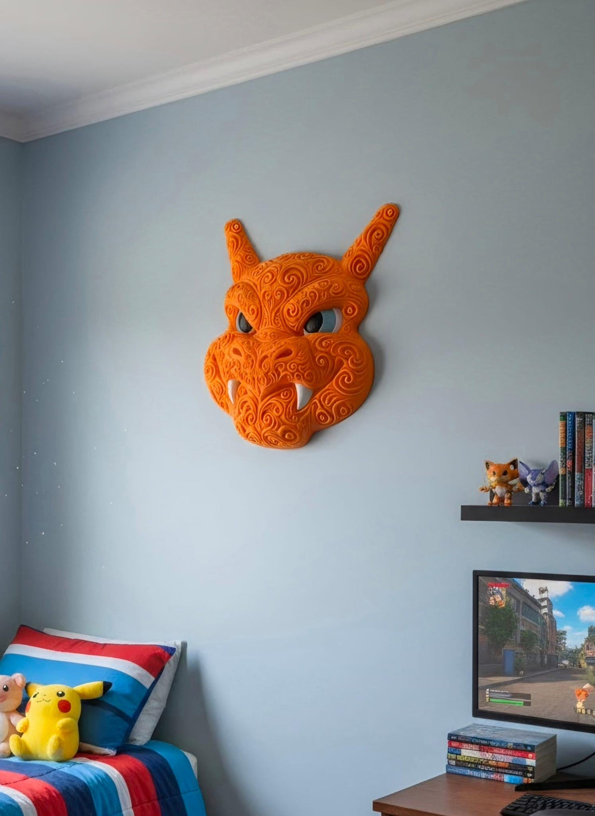 3D Printed Pokemon Wall Plaque