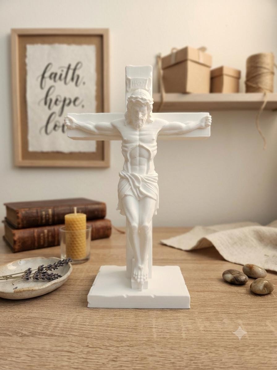 Jesus Crucifix Statue