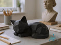 Low Poly Sleeping Cat