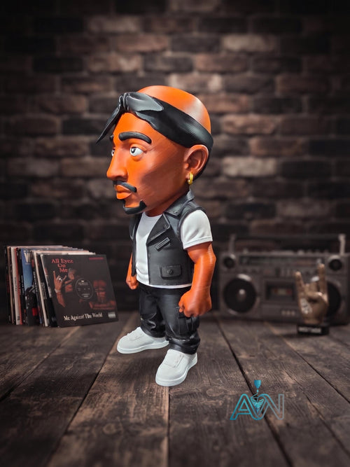 3D Printed Rap Legend Figure