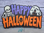 3D Printed Halloween Plaques