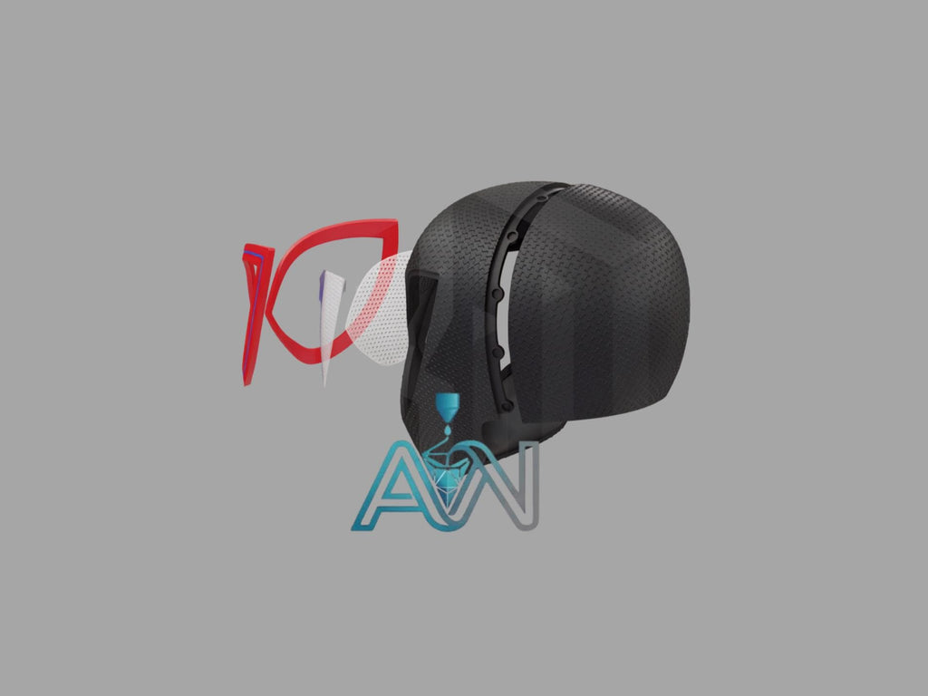 3D Printed Cosplay Helmet
