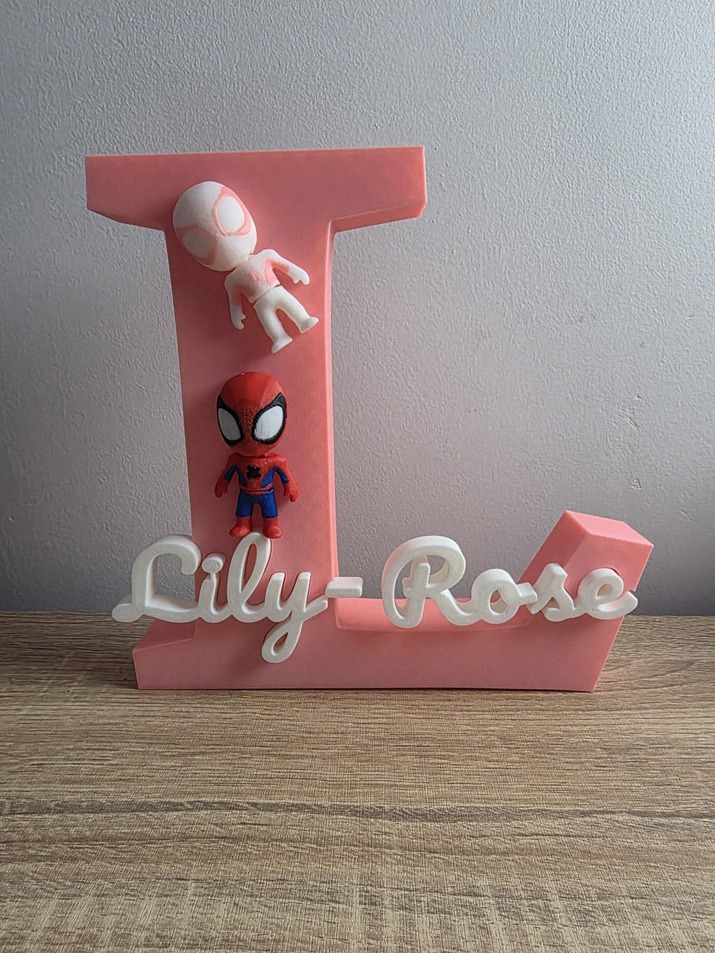 Custom 3D Printed Name Sign