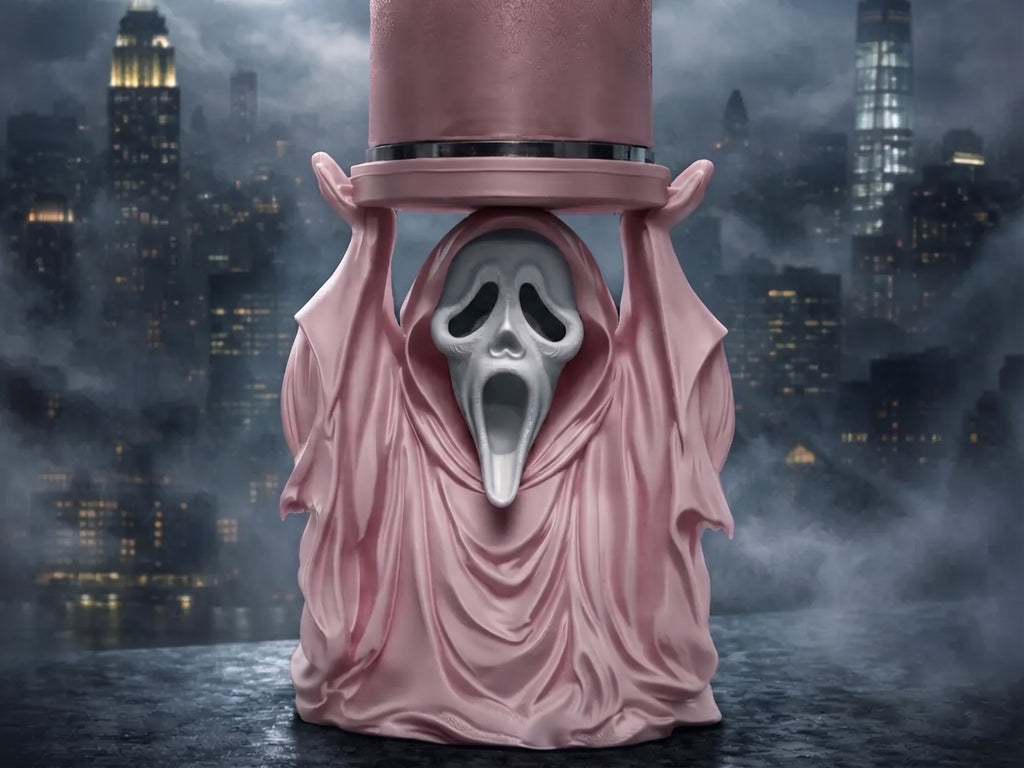 GhostFace Candle Holder