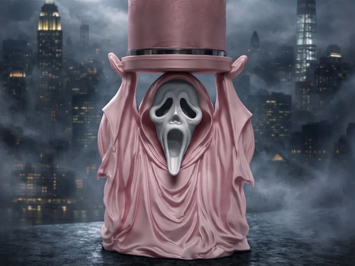 GhostFace Candle Holder