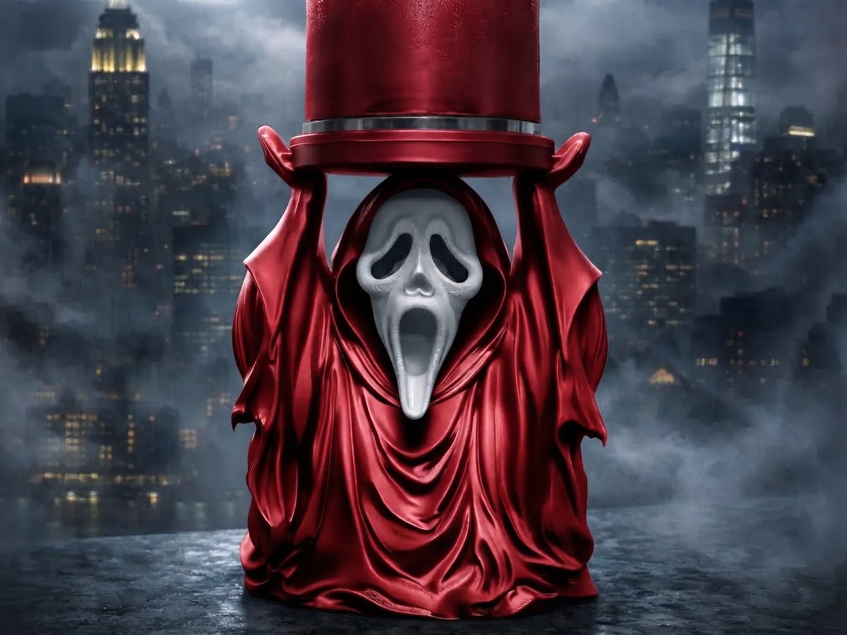 GhostFace Candle Holder