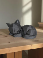 Low Poly Sleeping Cat