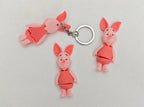 Articulated character Keychain | 3D Printed Wiggling Figure Bag Charm