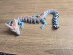 Articulated 3D Printed Baby Dragon Toy | Flexi Winged Dragon Figurine