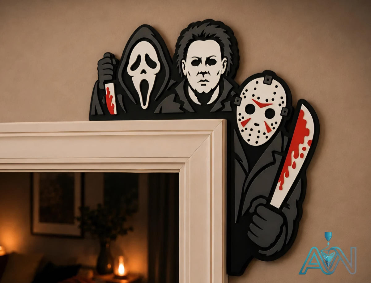 3D Printed Halloween Plaques
