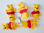 Articulated character Keychain | 3D Printed Wiggling Figure Bag Charm