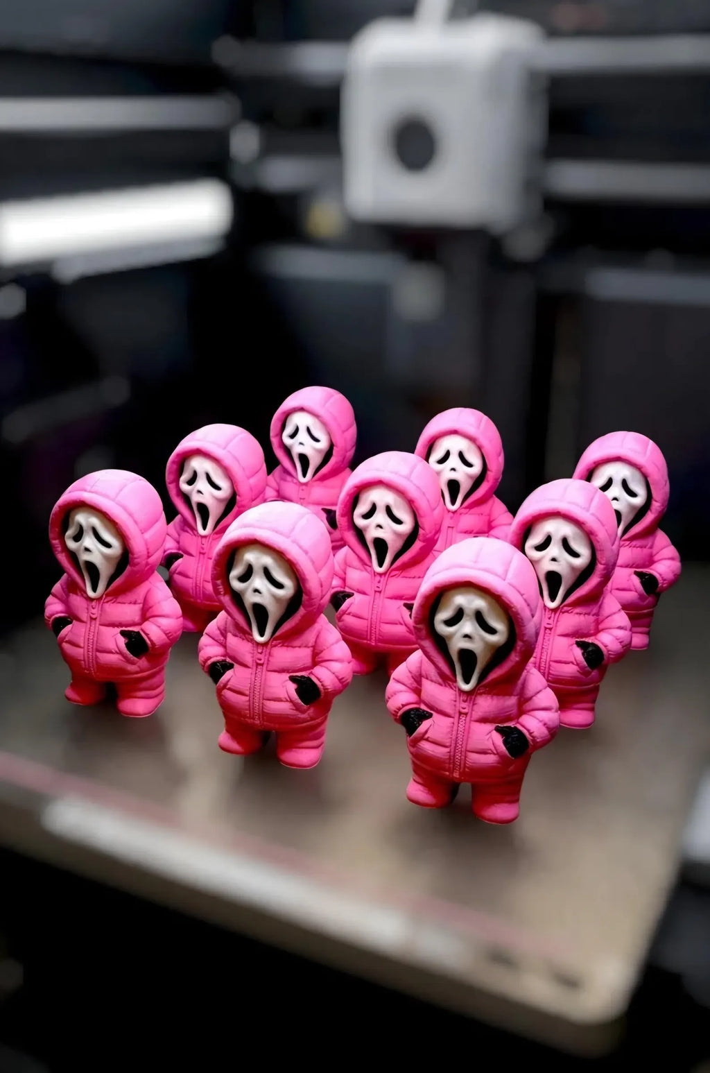 Articulated character Keychain | 3D Printed Wiggling Figure Bag Charm